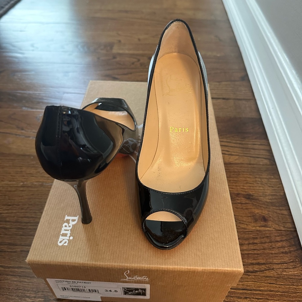 Christian Louboutin Open Toe Heels